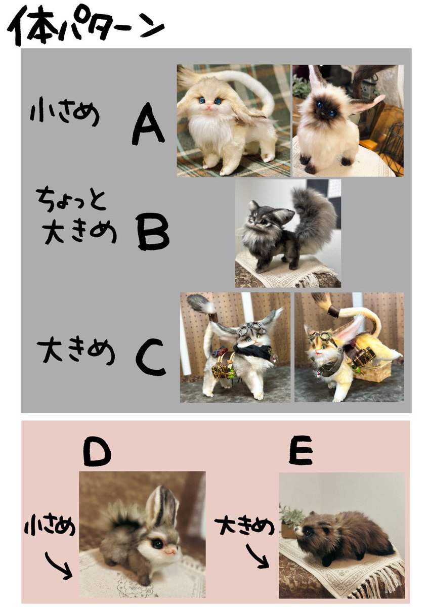 teritre_doll's tweet photo. 先日お知らせしました【セミオーダー募集】ですが、今回は4タイプより好きな組み合わせをお選びいただけます☺️

目の色等もカスタム出来ますので、是非皆様だけの『テリトルドール』を一緒に生み出しましょー🥰✨

受付は7/25(土)19時より開始です♪ https://t.co/FZgYac5eXe
