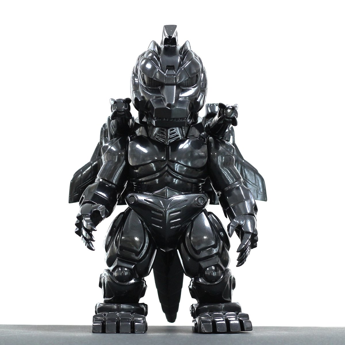 Oneup kaijin メカゴジラ ブラックバージョン ソフビ 7/26 開催 ワンフェス 販売品 当日版権 スーパーメカゴジラ アレンジ