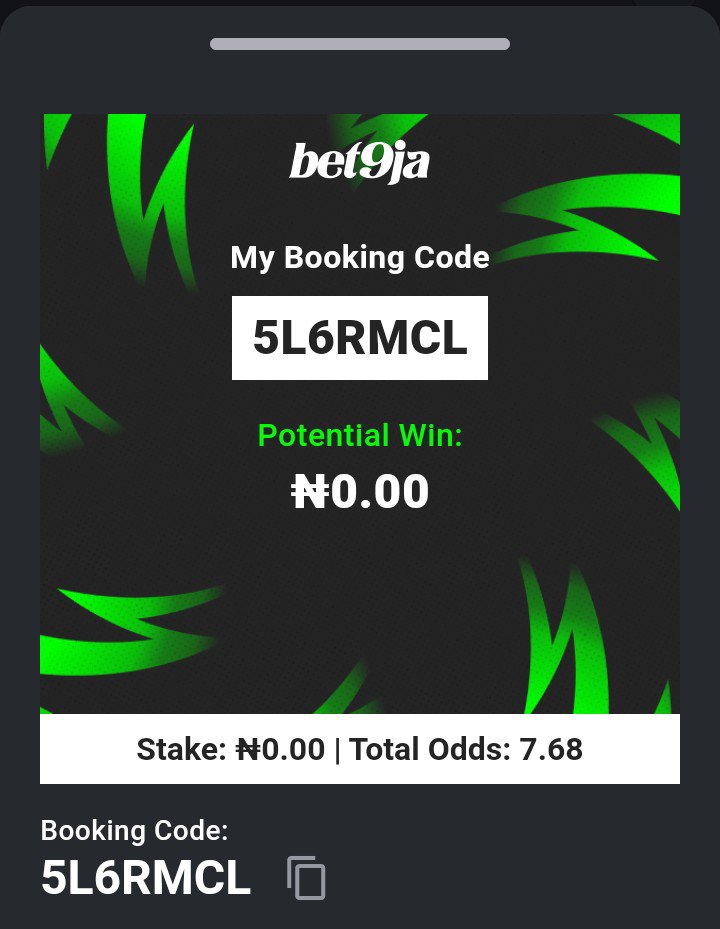 Deimmira's tweet photo. Bet9ja forever

5L6RMCL https://t.co/n5HI6rL1T1