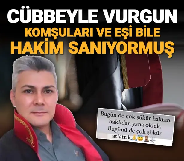ntv's tweet photo. CÜBBEYLE VURGUN
Eşi ve komşuları hakim sanıyormuş

https://t.co/ACLsXDzzib

Foto: NTV https://t.co/T1cfccNEKC