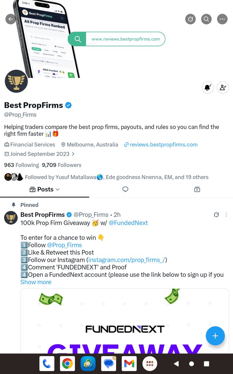 CreativeNft4's tweet photo. @Prop_Firms @FundedNext Fundednext

Done ✅
Every task completed
Manifesting this one
A funded account would mean a lot and help me take my trading to the next level 🤲 https://t.co/Fh8t67YXZV
