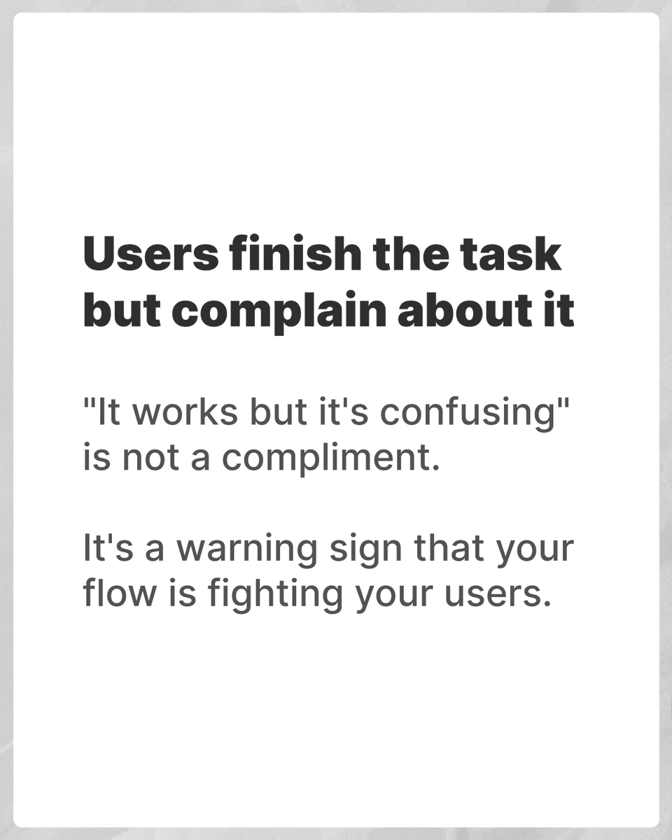 damilare_gideon's tweet photo. I reviewed 3 startup products last quarter, and all three founders said the same thing: "We just need it to look better." None of them needed a visual refresh.
All three needed a redesign for completely different reasons. https://t.co/Brq9LIqXiD
