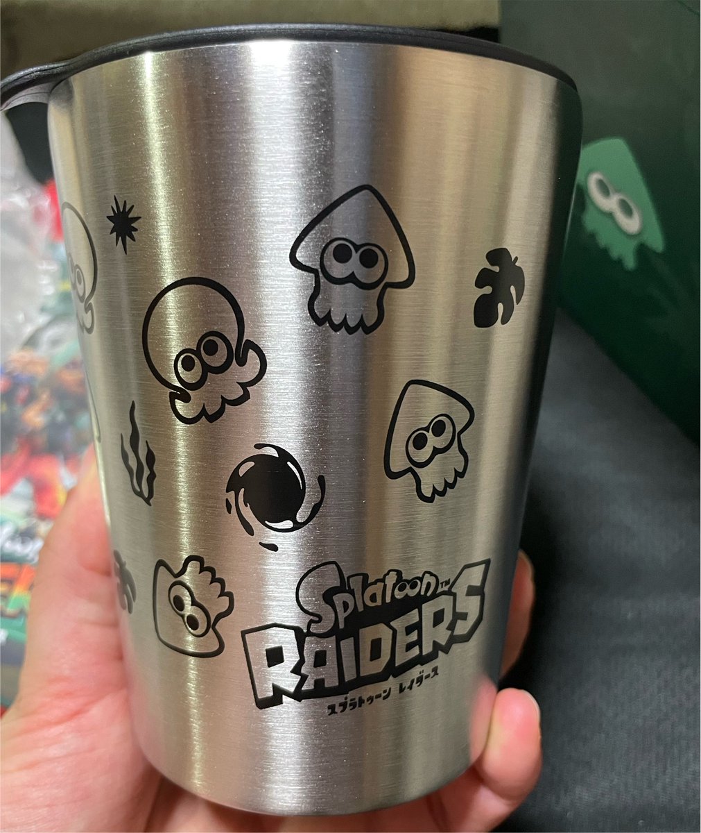 NaNa_Spla77's tweet photo. レイダース届いたーー！！
タンブラー可愛い！ https://t.co/PTe1fQxXHU