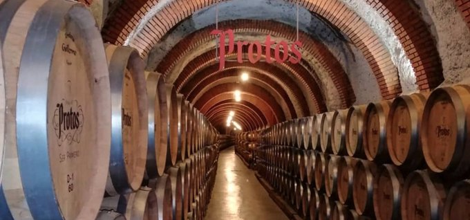 Bodegas_Protos's tweet photo. Hay lugares que no solo se visitan... se viven. 🍇 ¿Te vienes a recorrer nuestra bodega y descubrir dónde nace cada botella de Protos? #FelizJueves https://t.co/7lHPbprdsa