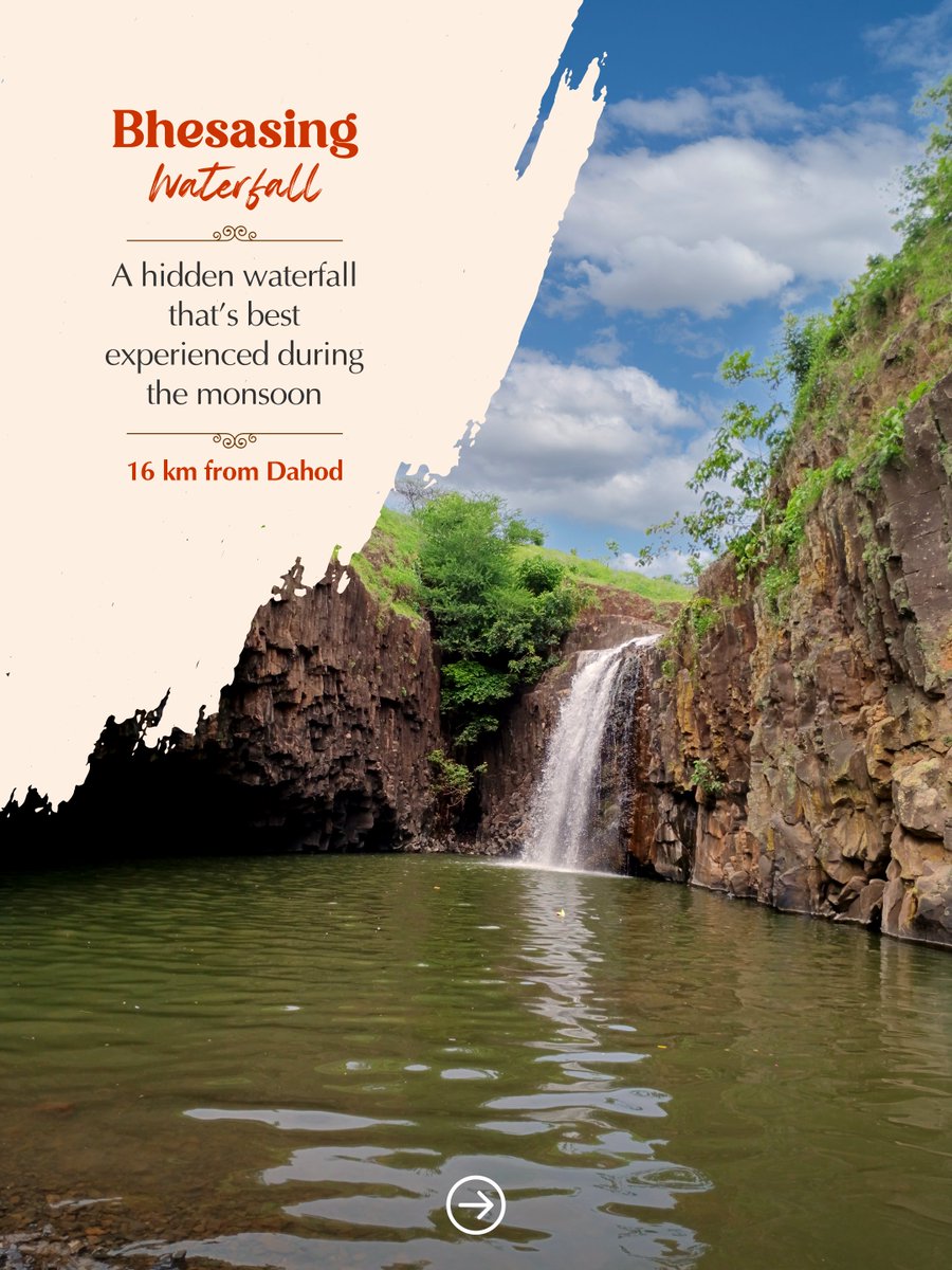 GujaratTourism's tweet photo. Swipe through these must-visit places near Dahod and start planning a journey filled with memorable discoveries.

#Dahod #MonsoonInGujarat #VisitDahod #GujaratTourism https://t.co/G3NDGJspyu