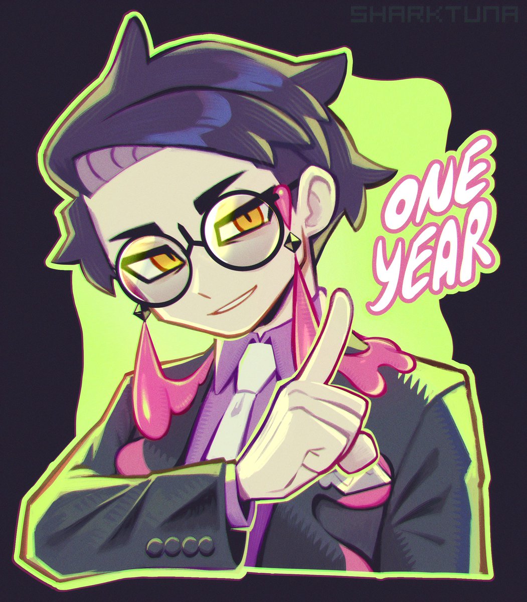 SharkTuna's tweet photo. I'm a little late but it's been 1 year since Corbeau was revealed! 🥳 i hope he continues to ruin my life for many more https://t.co/VNPWcWO7nz