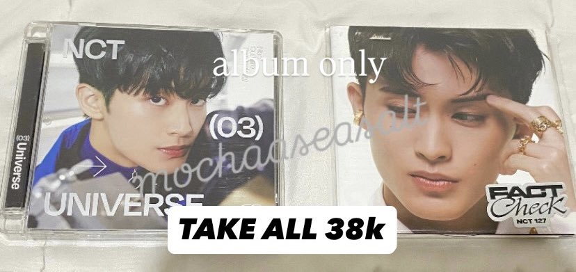 mochaaseasalt's tweet photo. help RT!

wts / want to sell aab mark lee 

- album TFF PB mark ver / righteous ver / square flap biru ver unseal fullset (inc pc)
- doll paprika / buhungie (used)
-slogan mark kitty by belove

📍bogor, bisa manual / 🍊, fullpay
❌️ not for sensitive buyer❌️
DM for details https://t.co/dRwIuzuWW7