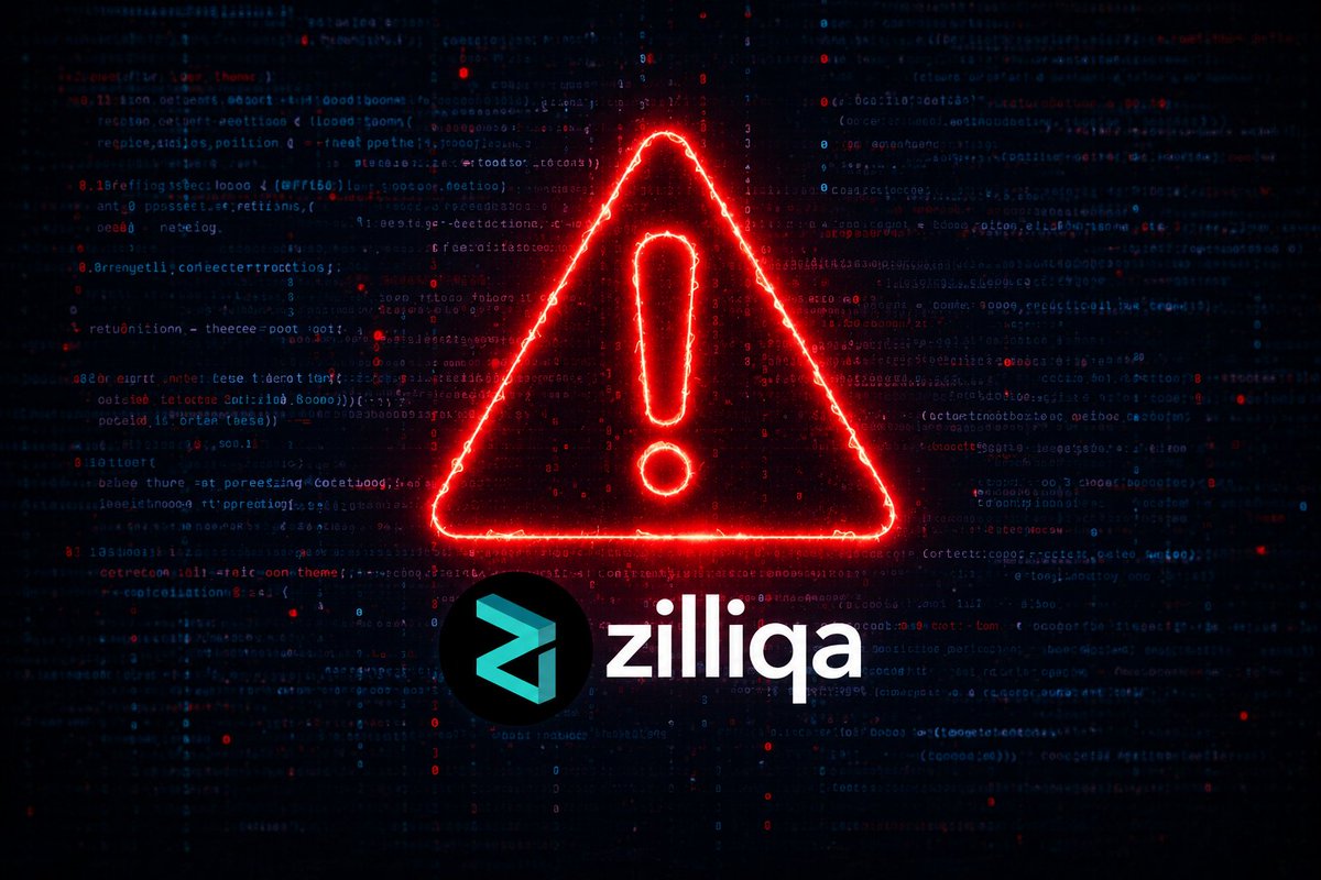 WiseCrypto_'s tweet photo. 🚨 Zilliqa halts native $ZIL transactions after uncovering a critical 2019 Ledger app flaw.

The bug could allow attackers to recover private keys from on-chain signatures — a major security risk. https://t.co/Vysa7oTVkt