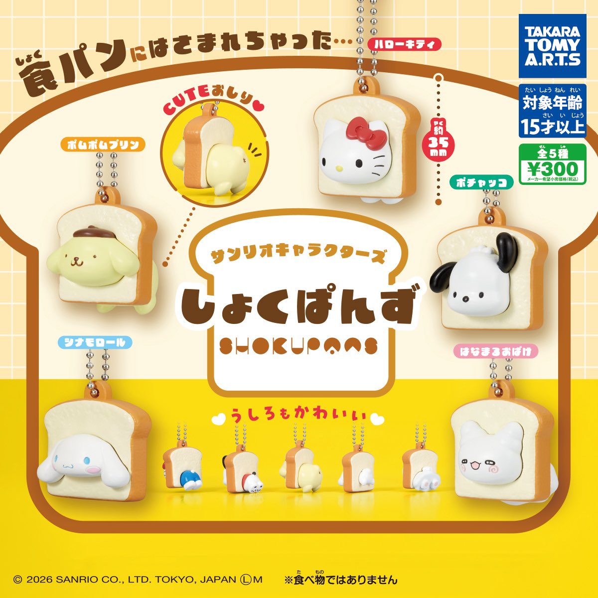 ____62178's tweet photo. サンリオキャラクターズ　しょくぱんず　ガチャ　交換

【譲】ポチャッコ
【求】シナモロール

郵送でのお取引になります📮 https://t.co/eriG3tWkhO