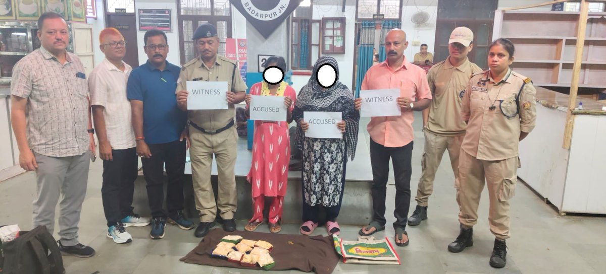 rpfnfrlmg's tweet photo. #OperationNarcos
@RPF_INDIA
@drm_lmg_nfr
@RailMinIndia
@zscrnfr
@rpfpcbpb
On 23.07.2026 team of #RPF BPB apprehended 02 persons with recovered 116.96 grams of suspected brown sugar, valued ₹23,39,200/- from T/No- 15646 at BPB Stn. and handed over to OC/GRP/BPB for legal action. https://t.co/dye9RvlEy6