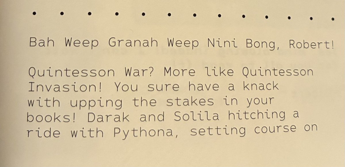 schultisscribe's tweet photo. @RobertKirkman I’m also predicting this will not be the last letter of praise you get from me. Until we meet again! 😆 https://t.co/AvR4graplV