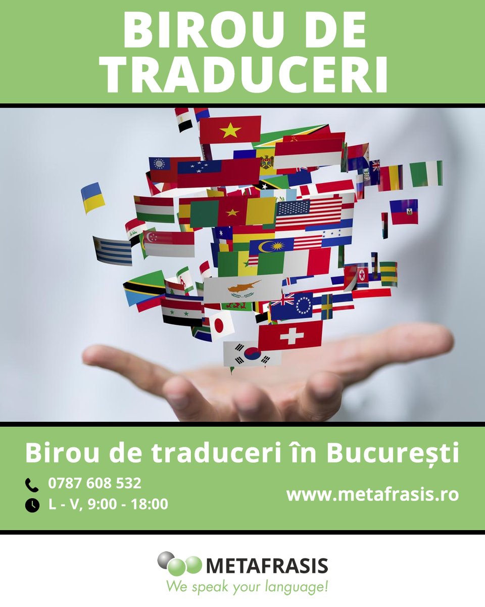 Metafrasis93078's tweet photo. 🌍 Birou de Traduceri în București – Traduceri Profesionale, Rapide și Autorizate

Ai nevoie de traduceri autorizate, traduceri legalizate sau documente traduse cu acuratețe și livrate la timp?

🔗 Află mai multe și solicită o ofertă: https://t.co/sYwAEJVsPD

#BirouTraduceri https://t.co/Lunmtgmy8z