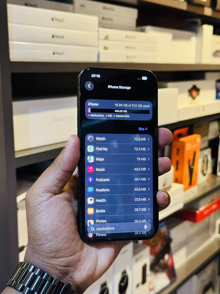AmRoggoz's tweet photo. We have a 15 Pro in 512GB that was traded in yesterday
86% Battery Health
822 Cycle Count
Face ID working
KSH 85,000
First come first served basis
RT Widely!
#TechIt | @techscents_ke https://t.co/NGPh1B1O8k