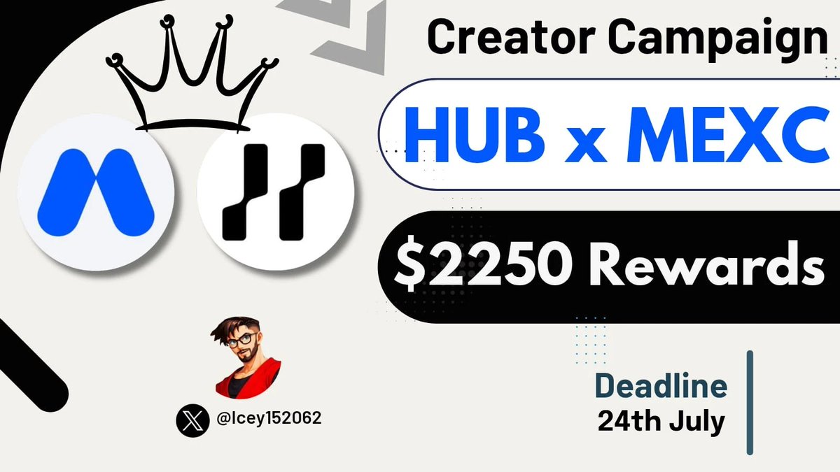 Icey152062's tweet photo. Three Contests for creators

A. $2250 Creator Campaign from HUB &amp; MEXC  

1st : $250 
2nd : $200 
3rd-4th : $150 
5th : $125 
6th-10th : $75 each 
11th-30th : $50 each  

B. $500 $ORN thread contest

C. $200 AI Contest from NEXTGEN

All details and links below ⏬ https://t.co/qy7UxQBH8N