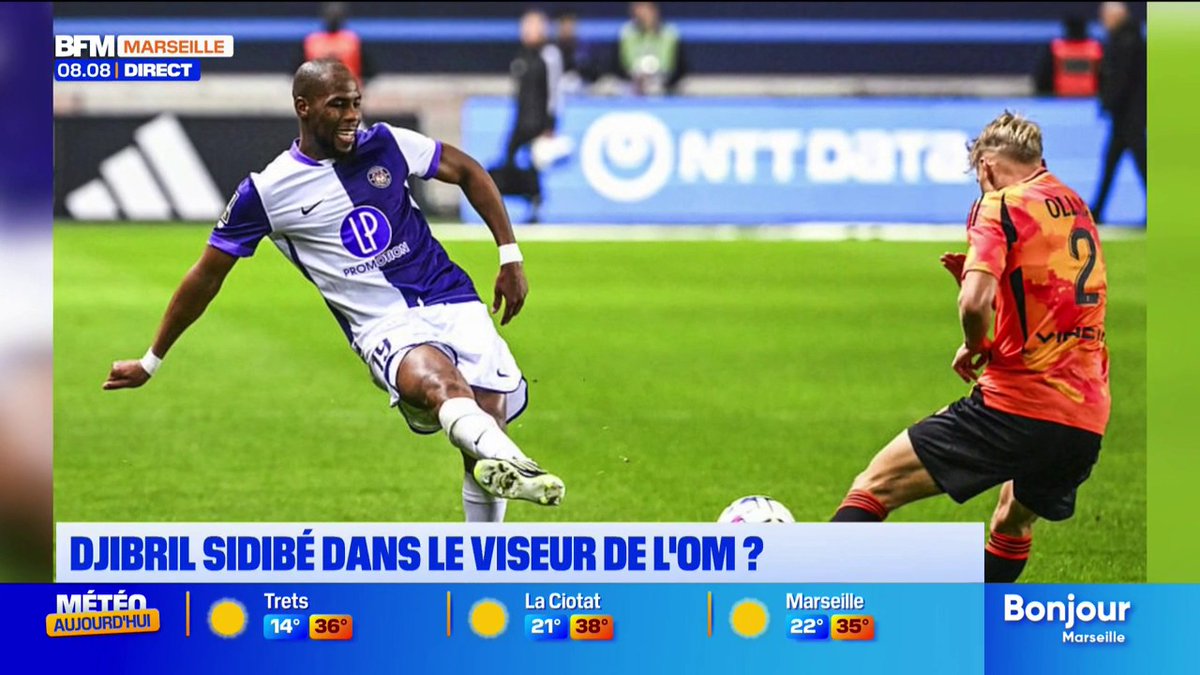 Djibril Sidibé pourrait rejoindre l'Olympique de Marseille lors de ce ...