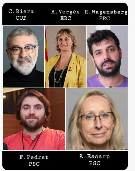 AdricatBcn's tweet photo. @CatalunyaAC @FerranPedret Ferran Pedret PSC ,a la Mesa Parlament NO va dubtar en demanar retirar RAPIDAMENT l'acta a la Presidenta dl Parlament Borras al ser investigada penalment
Ara J.I Elena ERC,diputat hi es investigat x corrupció d sa Consultora,el deixan seguir en actiu..
PSc i ER mateixa 💩 https://t.co/Rsu69CAhEZ