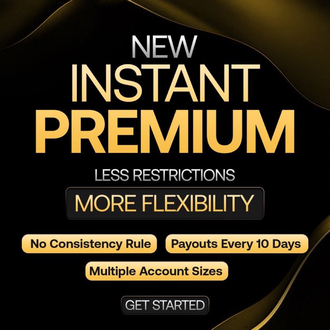 only1karo's tweet photo. Consistency rule is completely gone!

The worst nightmare traders face, especially with Instant accounts has just been wiped out. @GoatFunded and @EdwardXLreal are all in on helping you succeed.

Grab 40% off now with code BOGO40
🔗 https://t.co/IvsmW6GLpj https://t.co/glRPRJuGxO
