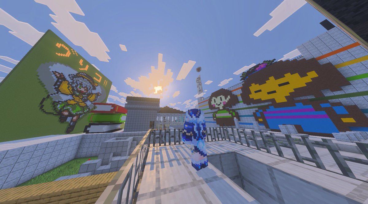 Ebidei0110's tweet photo. ええ感じちゃう？ちょっと場所とポーズ変えたけど

 #Minecraft https://t.co/xWEoI0BRj7