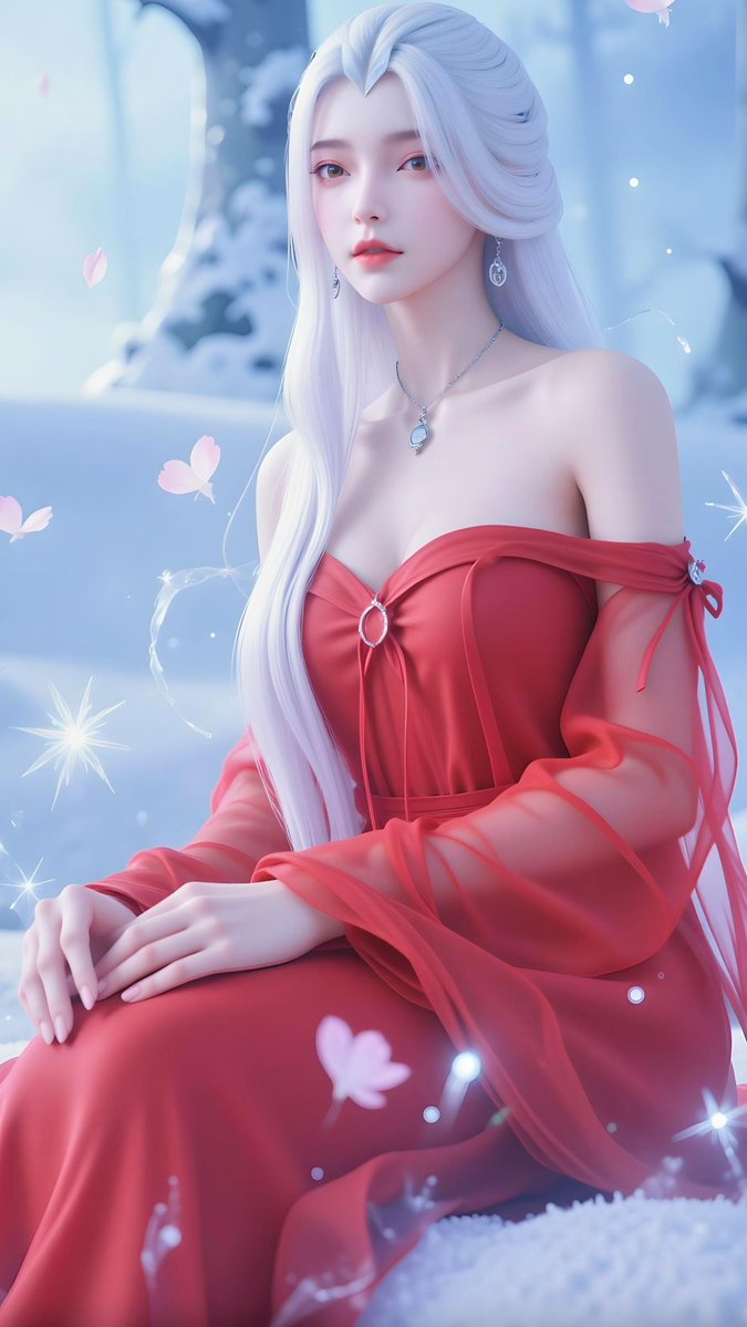 AIDHPP's tweet photo. 她美得惊心动魄无比，带着国漫独有的仙灵之气与柔媚风韵让人永生难忘（剑来 剑妈）#AI绘画 #国漫女神 https://t.co/6vLmhyj0en