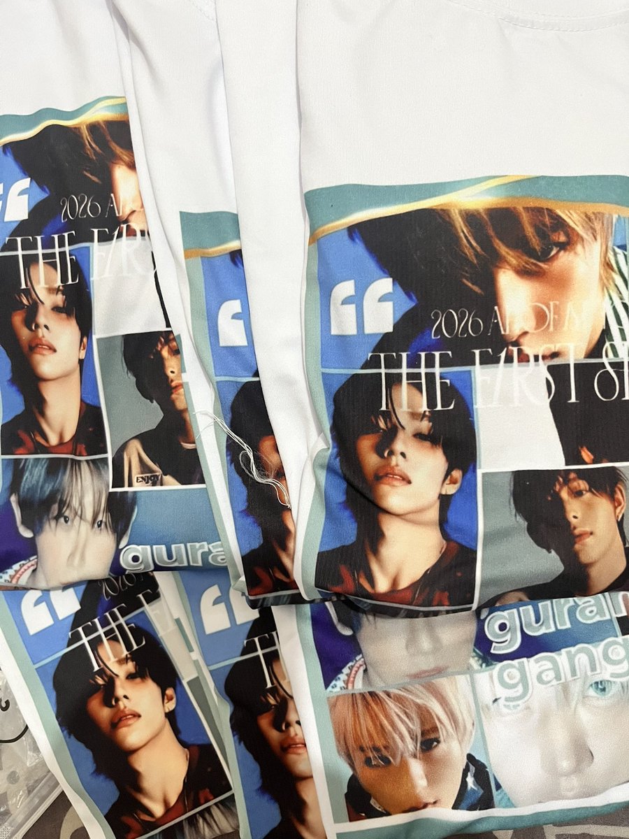 guranggangahof's tweet photo. ๐๐๐
OT9 SHIRTS ๐ซฐ๐ป๐ซฐ๐ป๐ซฐ๐ป
#THE_FIRST_SPARK
#FOHAFanzone
#FOHAMeetsAtMETLIVE https://t.co/245N71CGWP