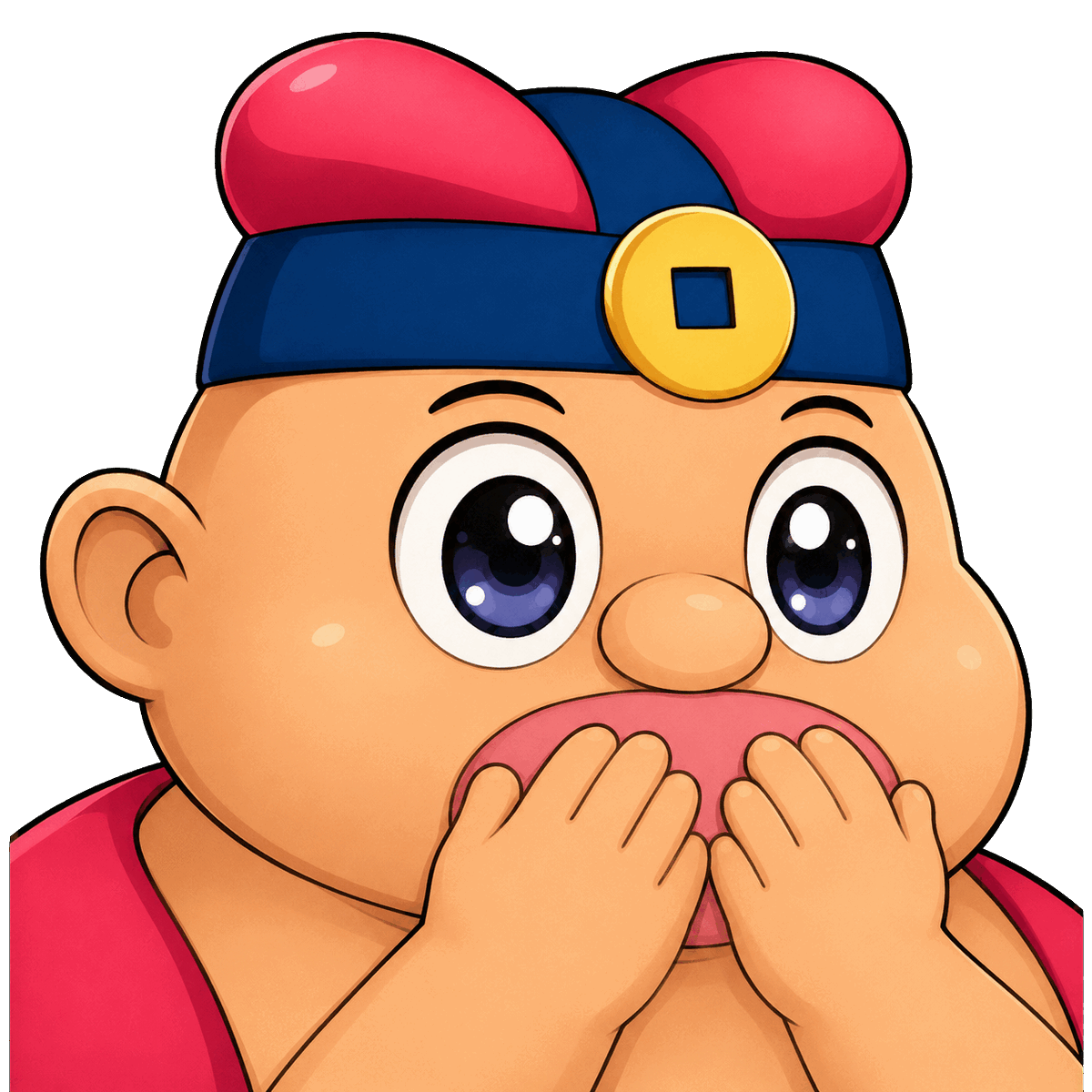 butaman_suzukix's tweet photo. 年収が低すぎて驚いている店主のtwitchスタンプをつくりました。 https://t.co/BxS9Y9pRey