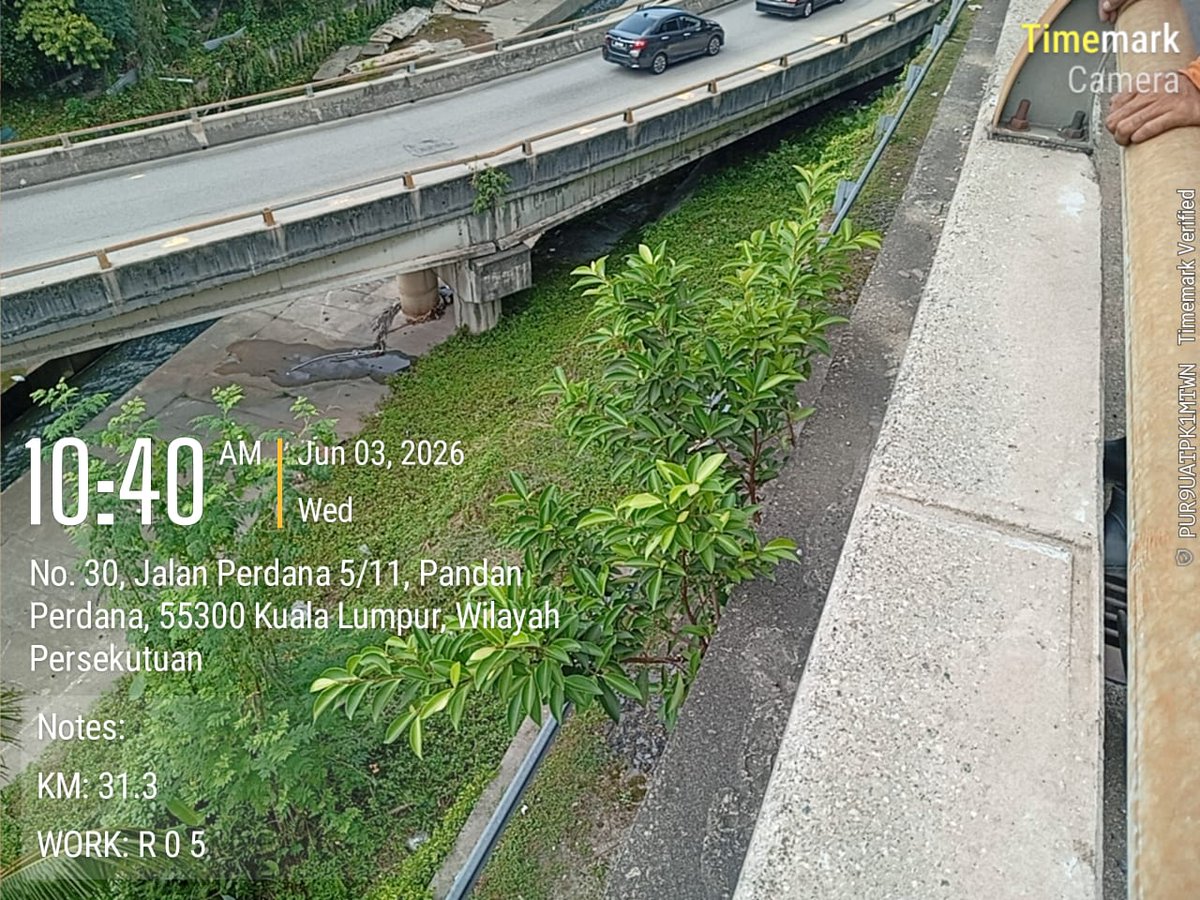 Konsesi_Alloy's tweet photo. 03/06/2026 -(R05) Penyenggaraan Dan Pembersihan Jambatan di KM28.00 &amp; KM31.30 di FT28 -MRR2 https://t.co/SX2zplR0kf