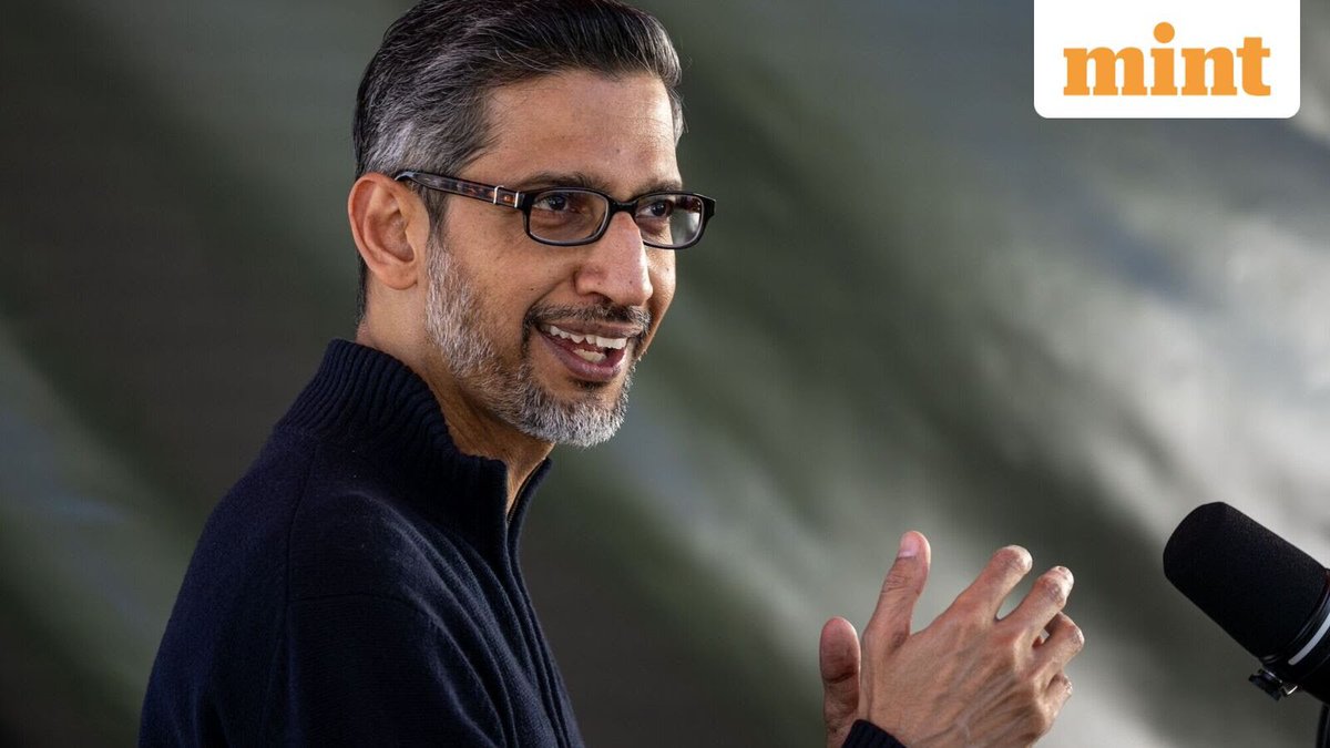IndiatechF's tweet photo. ���Google workers demand protections against Al layoffs

Over 4,500 employees signed a petition asking CEO Sundar Pichai for guaranteed severance and voluntary buyout options. The group argues that staff shouldn't pay the price for the company's massive shift toward Al. https://t.co/mgFgP5I2q1