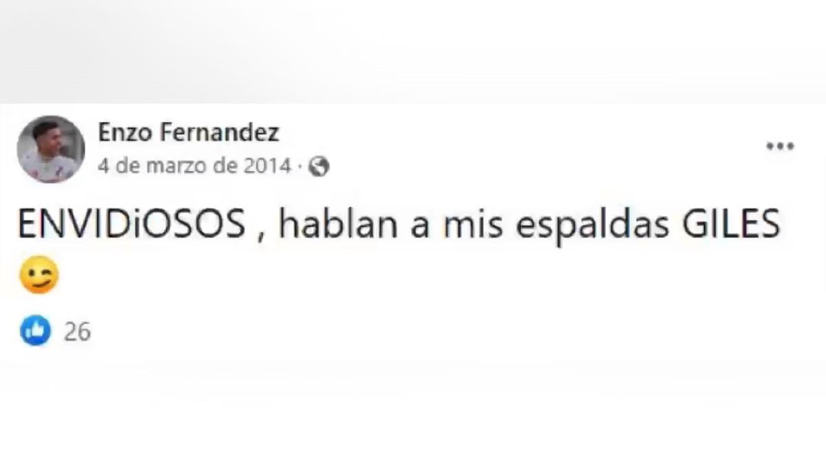 azussugus's tweet photo. ustedes quieren afectar a enzo jeremias fernandez pero lo q no saben es q desde q el turro nació carga con la envidia, m reí el posta no soltaba la palabra envidia https://t.co/9atmphPAIA