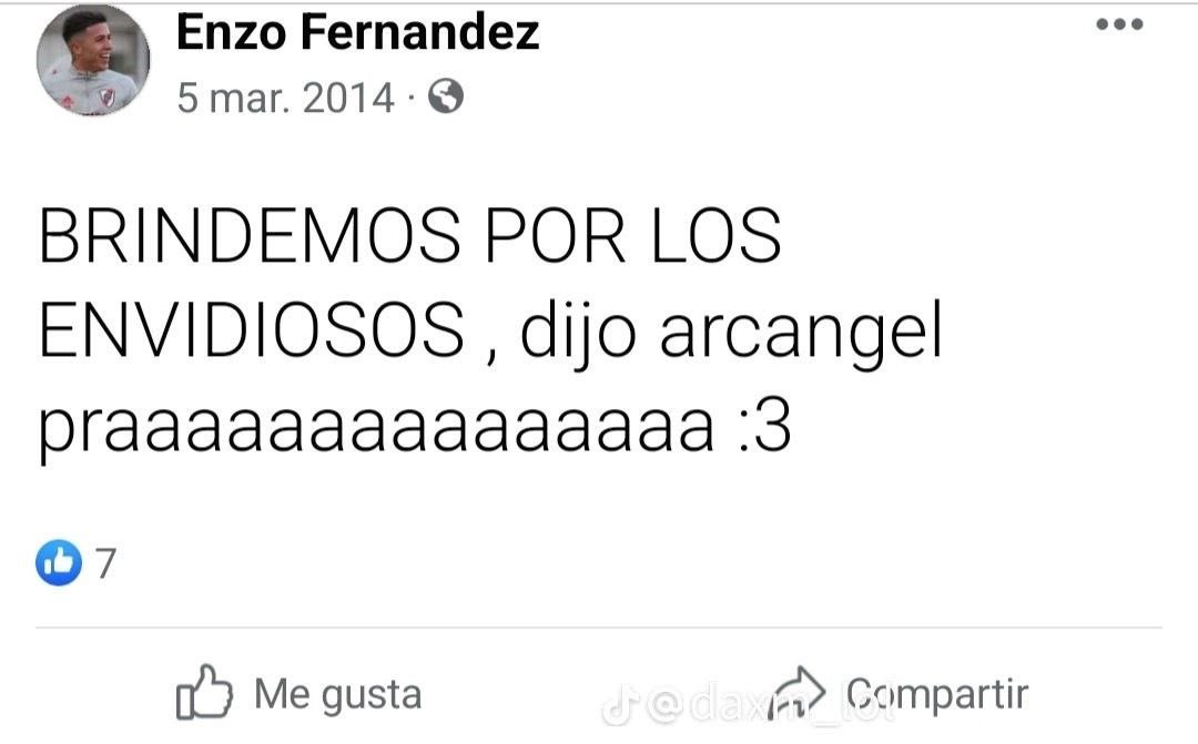 azussugus's tweet photo. ustedes quieren afectar a enzo jeremias fernandez pero lo q no saben es q desde q el turro nació carga con la envidia, m reí el posta no soltaba la palabra envidia https://t.co/9atmphPAIA