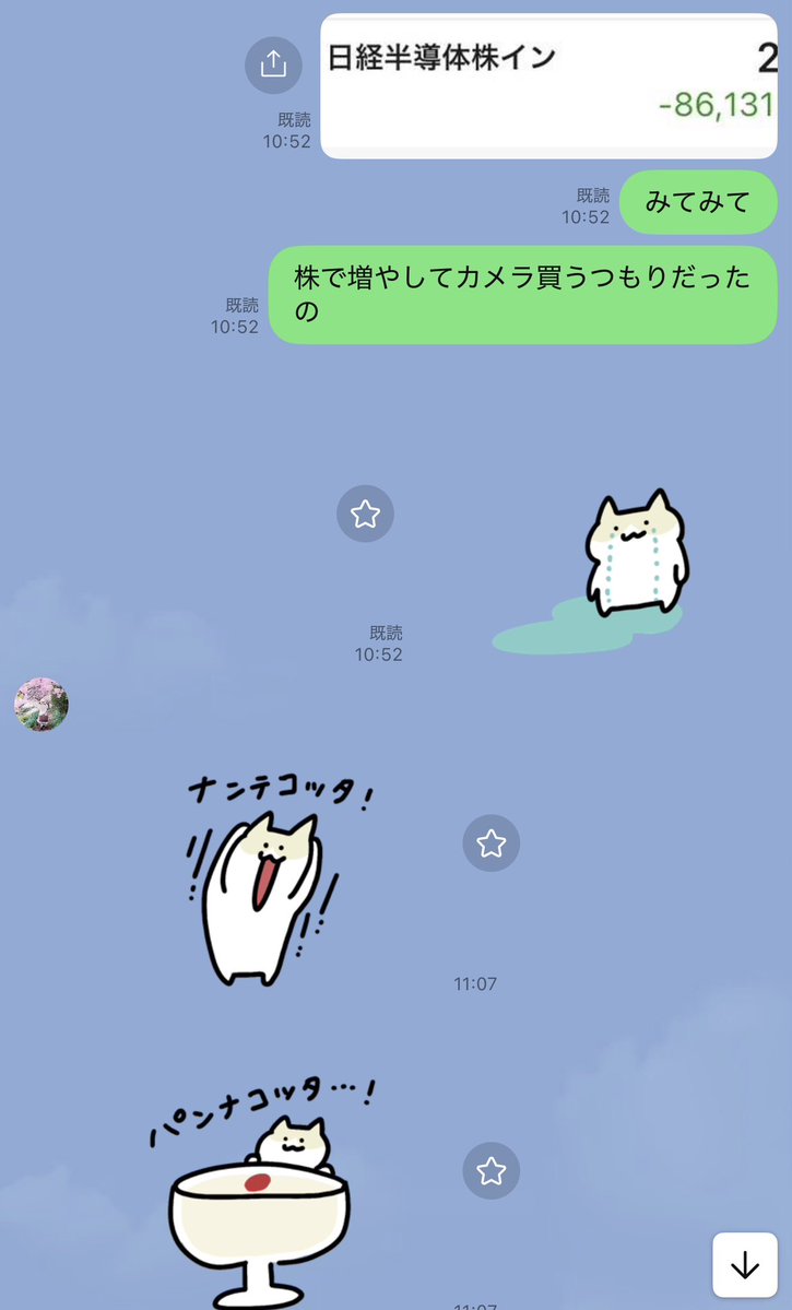 sara2626_if's tweet photo. 妻に株が爆損していることを報告しました https://t.co/aA4WxuZRCd