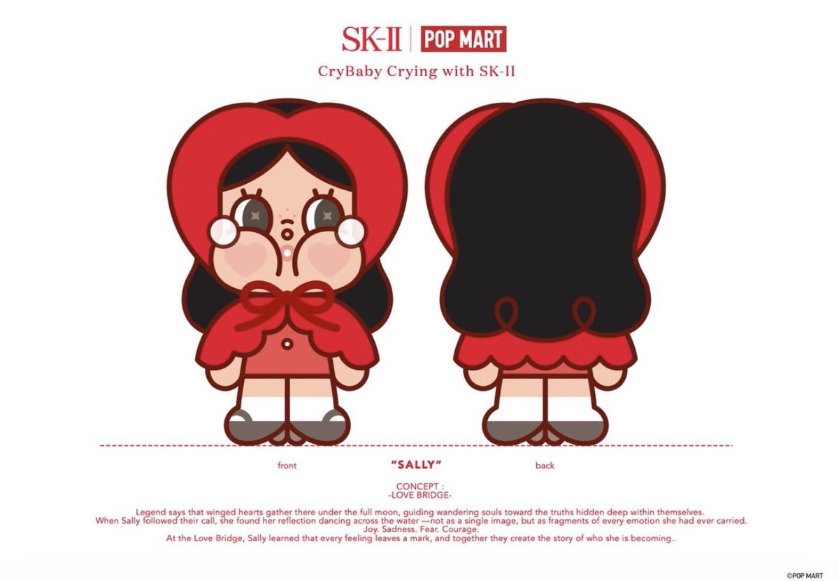 twicepopbase's tweet photo. SK-II appears to be teasing a MINA-inspired POP MART Crybaby figure after replying “working on it” to a request on Instagram 👀 https://t.co/db9oPzTMTP