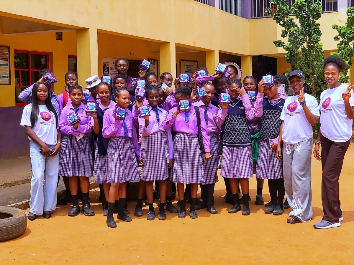 oocdphiofficial's tweet photo. Behind every picture is a girl who now knows a little more about protecting her health.

We're grateful for the opportunity to empower 100 school girls with knowledge, dignity, and hope.
This is only the beginning. 💜
#OOCDPHI #PadAGirlInitiative #CervicalCancerAwareness #fyp https://t.co/smhCZDunuv