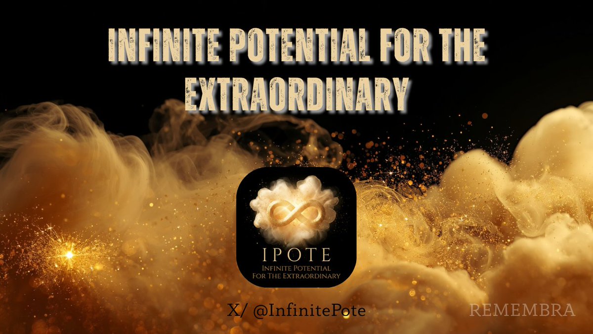InfinitePote's tweet photo. Today marks the beginning of a new chapter.

Close your eyes.

Press play.

And imagine the future we could create together.

Infinite Potential for the Extraordinary

#IPOTE https://t.co/j8QSV4s4gL