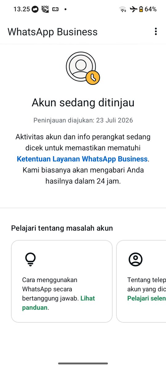 hanieesc's tweet photo. jangan wa dulu sementara ya, akunnya lg di cek semoga bisa balikk🥺😭 https://t.co/asJzcuPXnB