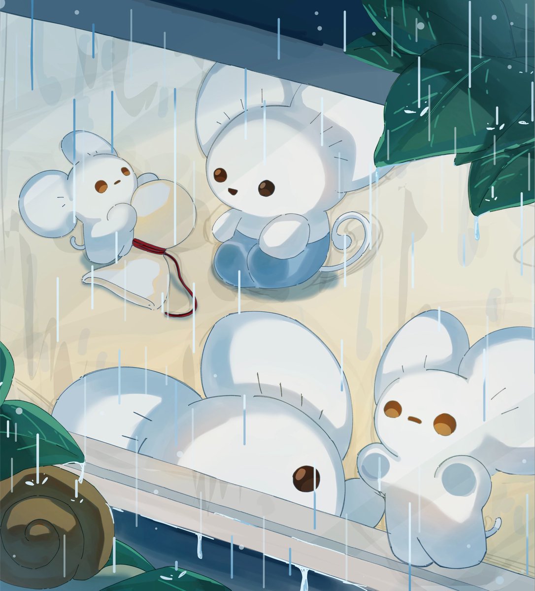 hituzi_oekaki's tweet photo. 【再掲】
お出かけしようか🌧️ https://t.co/YEkZOgLOV0
