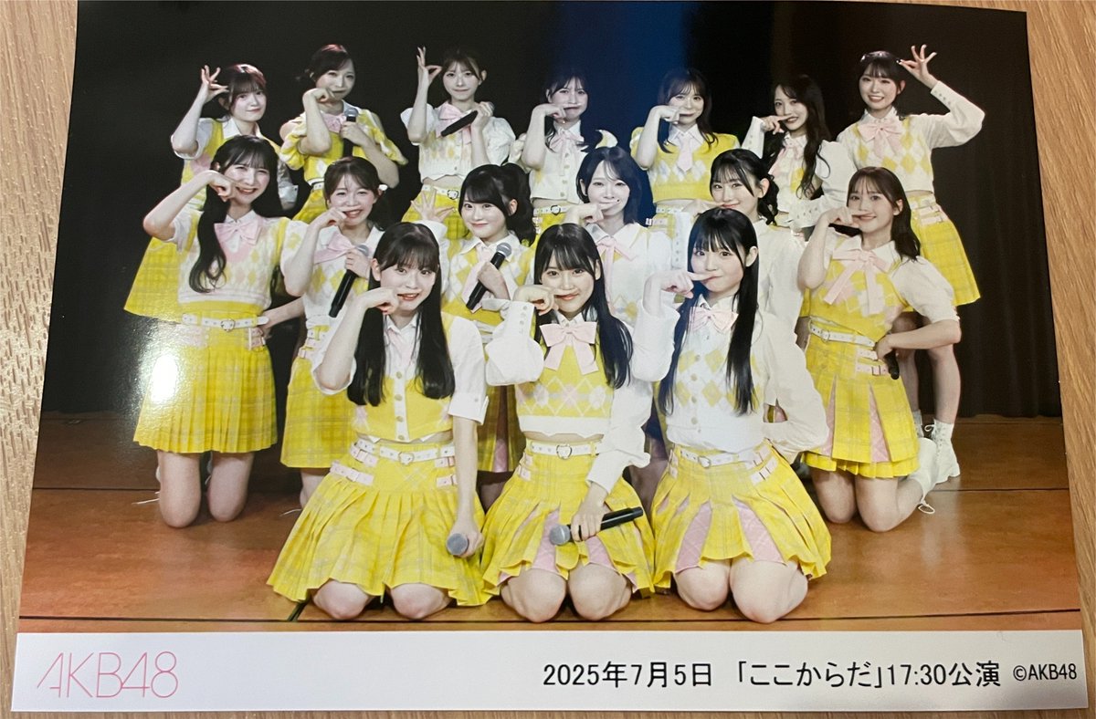 ti7612's tweet photo. 2025. 7. 5
#AKB48
#ここからだ公演
新しい劇場で初16人公演
20期生のここからだ公演初日
幸せな時間でした https://t.co/3Tbffnt3TX