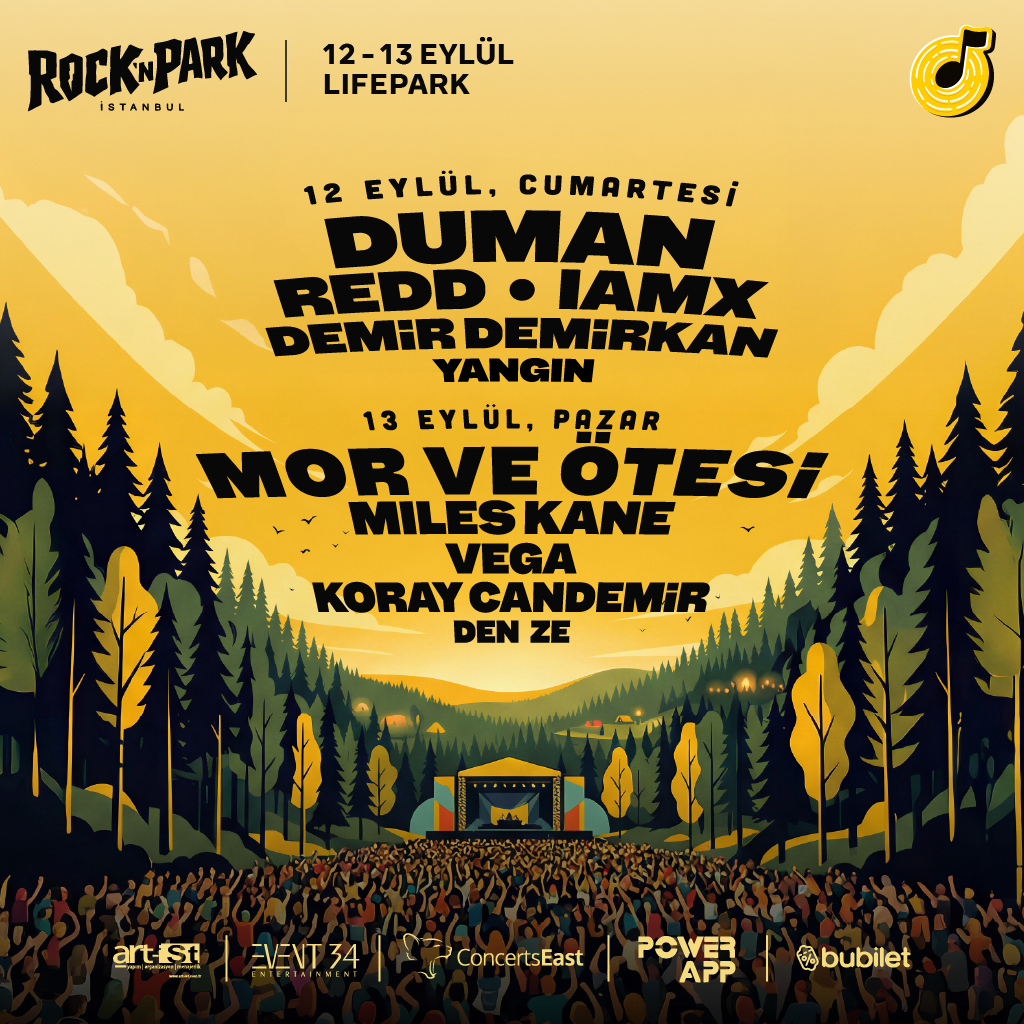 bubilet's tweet photo. Rock'n Park İstanbul, 13 Eylül'de Life Park'ta. Biletler Bubilet'te!