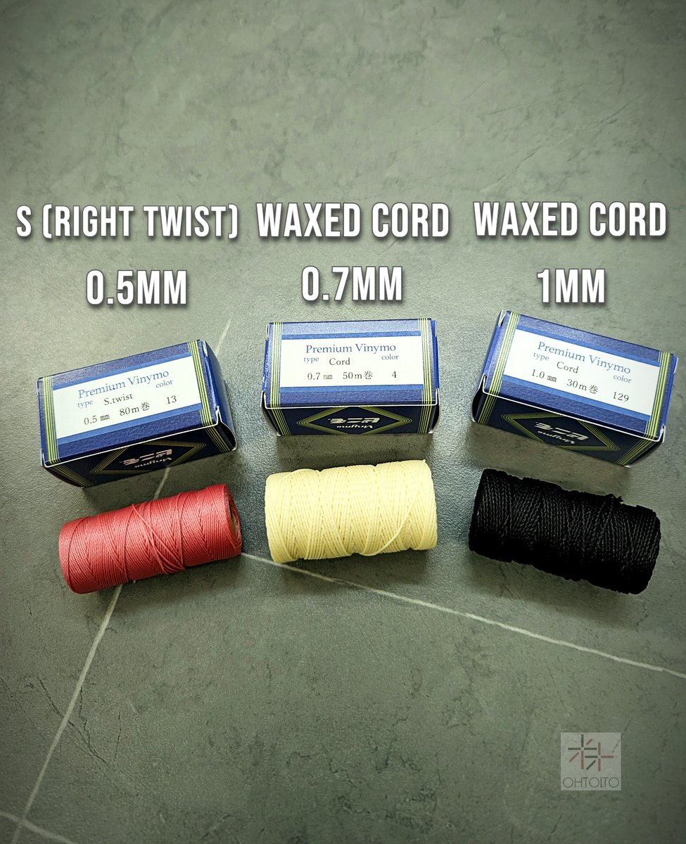 Vinymo_ohto_JP's tweet photo. Premium Vinymo has arrived — the new hand-sewing model from Vinymo.
With right twist, 2 cord types, 40 colors, and a wax finish for a balance of beauty and ease of stitching, it’s made to take your leathercraft to the next level.
 #Vinymo #HandSewing #Leathercraft #RightTwist https://t.co/Atnv1oafW6