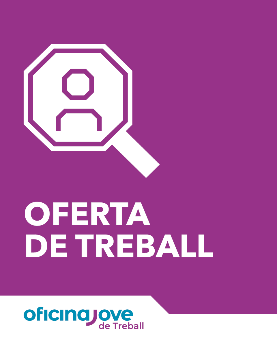 joventutcat's tweet photo. 🔎 Busques feina? Consulta totes les ofertes disponibles a la borsa de treball del #Jovecat!

Troba oportunitats arreu de Catalunya i fes el pas cap al teu futur professional.

👉 https://t.co/XcwO6SXn4H https://t.co/NNjcz9JLwa