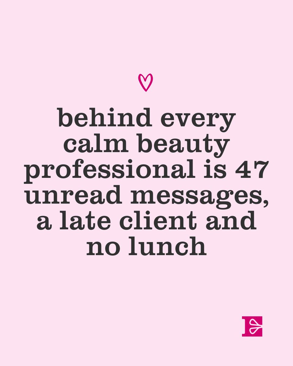 Ellisons's tweet photo. Calm on the outside, chaos behind the scenes. 😂 

#BeautyProfessional #SalonLife #BeautyBusiness #SalonHumour #salonowner #salonhumour #nailtech #lashtech https://t.co/swZ34vA4gd