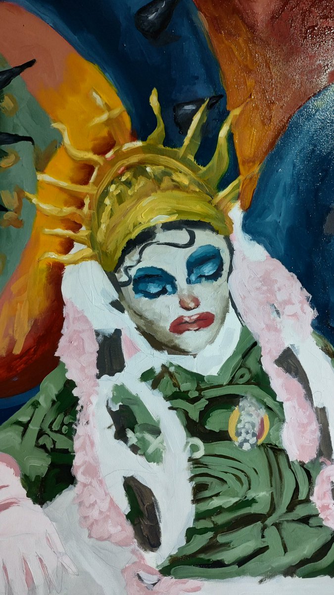 AlfredoSc__'s tweet photo. Pintura al óleo en proceso https://t.co/JMnCsib3mH