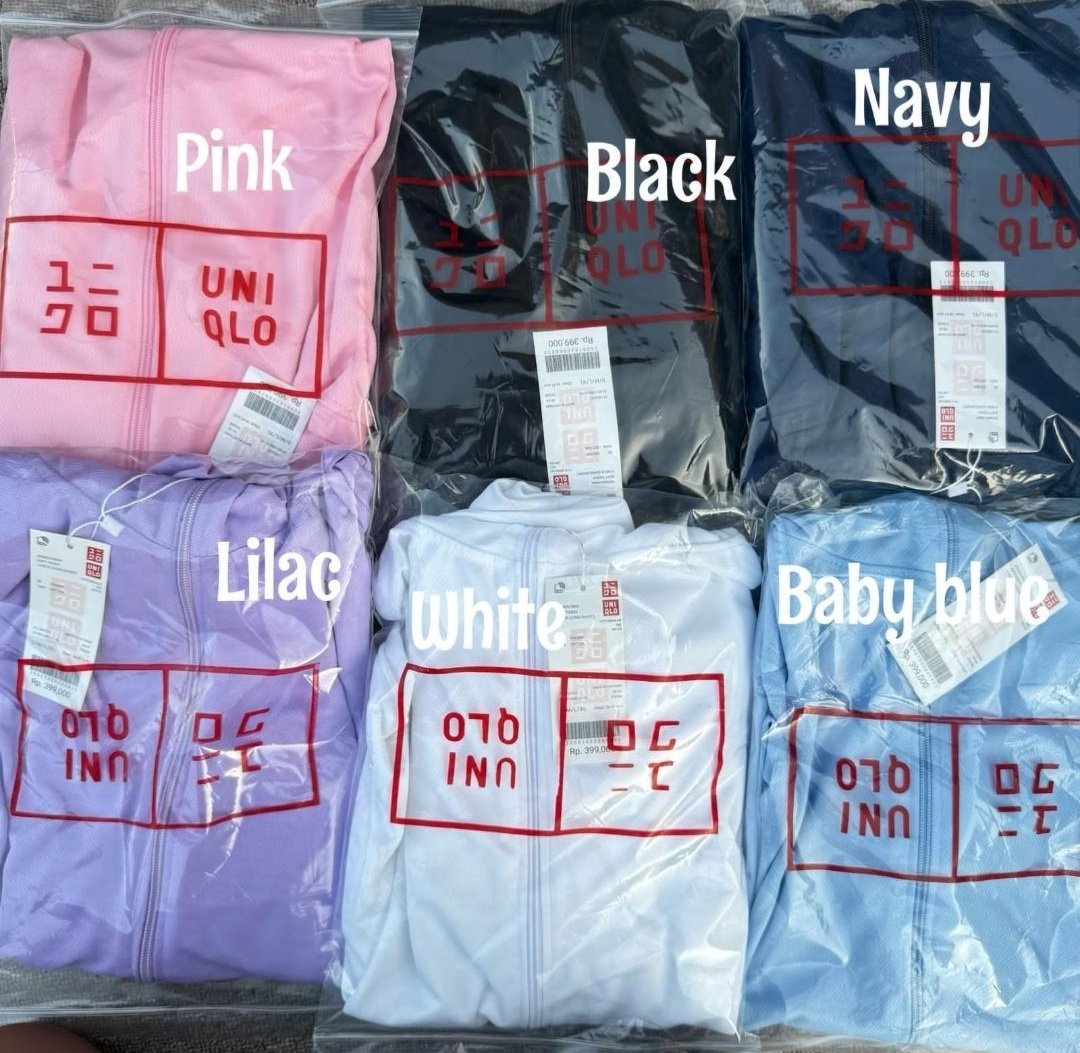 juliet_devina's tweet photo. Jaket UV ala UNI*LO, hanya 50.000 ajaaa 😍🔥

Muat bb up to 85kg, LD 120cm aman. Bahan dry fit jd super melar. Gemoy friendly pokoknyaaa 😚🫶🏻

Udah terjual ribuan pcs dr tahun lalu, best seller bgt inii  🥳💃🏻

https://t.co/Ig6qK0pXT8 https://t.co/eHyR6Cpf6c