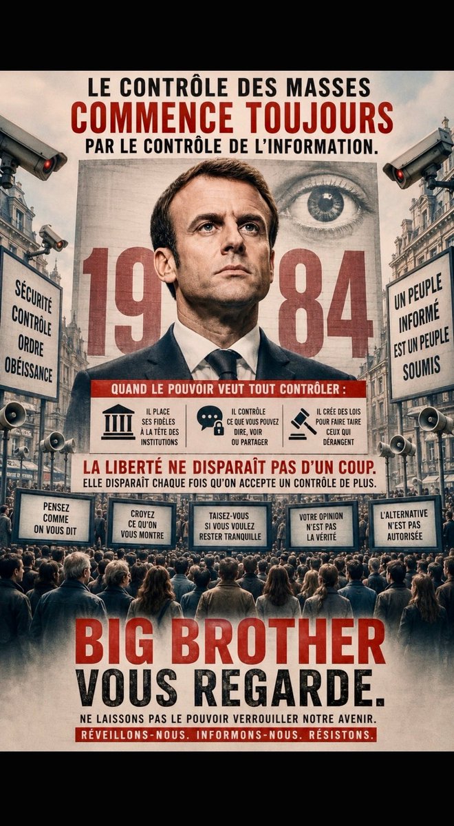 Tout est dit !  RÉSISTONS ….