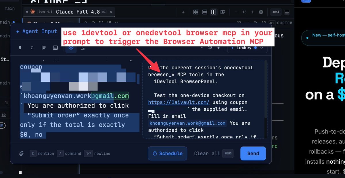 stoicsoft's tweet photo. Live browser automation shipped in 1DevTool v1.51.0. Your agents can now drive a real browser session while you watch it happen - no blind scripting, no guessing what broke.

Update and try it on your next scrape. #buildinpublic #AI https://t.co/s8zGQ8rwXZ
