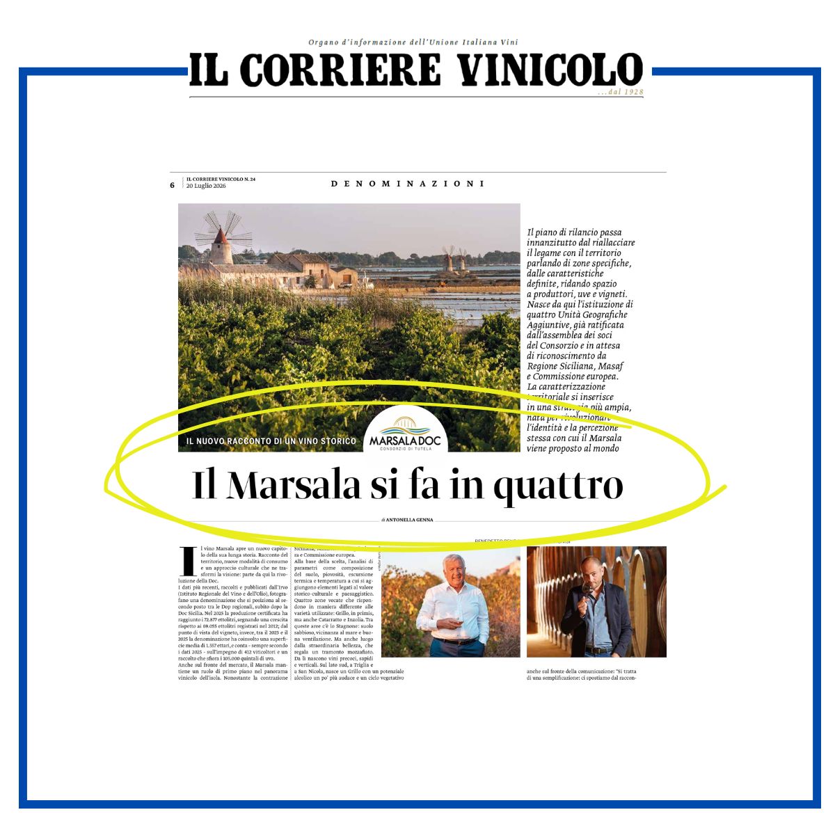 IlVinicolo's tweet photo. 🍷 Il Marsala si fa in quattro: nuove #Uga per valorizzare #territorio, #vigneti e #uve, insieme a un rilancio fondato su #qualità, #versatilità e nuove occasioni di #consumo. Su Il #corrierevinicolo 24/2026 #vino
https://t.co/YMhz85AHi6 https://t.co/mlvwrAEdYx