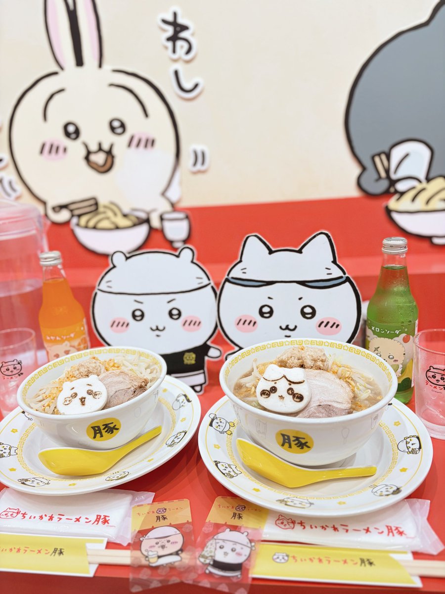Chu_myon's tweet photo. 📍心斎橋 ちいかわラーメン豚

初めて行ったけど空いてて行きやすかった꒰՞˶･▽･˶՞꒱💕 そして味もめちゃ美味しい…小でお腹パンパンになったт ̫т https://t.co/Q6uN47fVH8