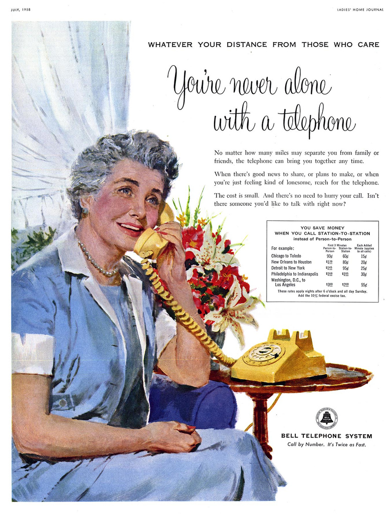 LRonLacy's tweet photo. *The Ladies’ Home Journal*, July 1958
#illustration #illustrationart #illustrationartists #JoeBowler #telecommunications #BellTelephoneSystem #womensfashion #interiordecoration #1950s https://t.co/4zoNxr6N0C