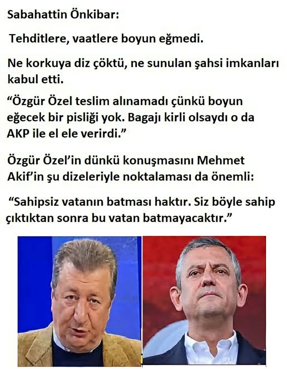 AliSere20's tweet photo. Sabahattin Önkibar https://t.co/4I5r16HQT5