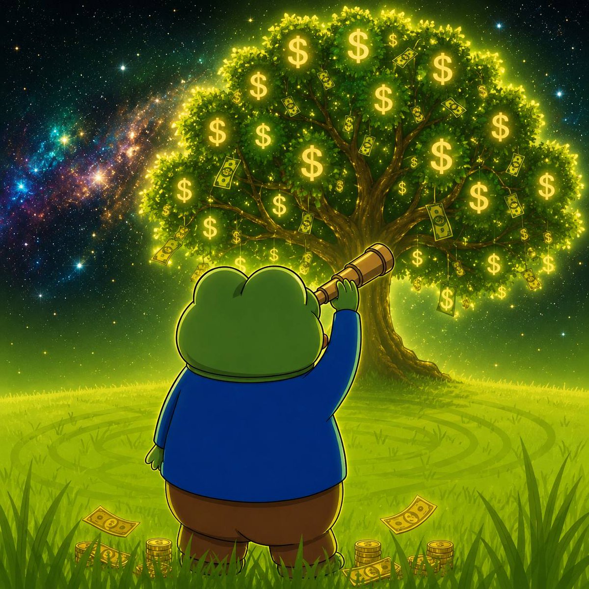 ImagineOnHood's tweet photo. Imagine this tree isn’t growing dollars… it’s growing the rewards of patience. https://t.co/2BybxigMmW