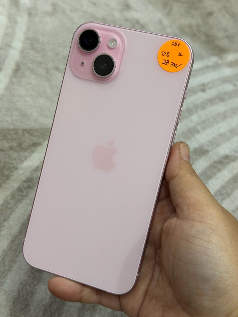 5cmter's tweet photo. iPhone 15 plus 128GB LL แบต100%
สภาพสวย97% ไม่มีรอยตกหล่น แจ้งจอแบต มีทูโทน สแกนได้ ใช้งานปกติ อุปกรณ์ชุดชาร์จ ราคา 13,900 กทม.นัดรับได้ ส่งแมสเก็บปลายทางได้
#ส่งต่อไอโฟน #ไอโฟนมือสอง #ไอโฟนมือ2 #ไอโฟนมือสองราคาถูก #ส่งต่อไอโฟนมือสอง #ไอโฟน15plus https://t.co/IxXEIf2UGw